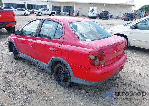 2001 Toyota Echo z USA, uszkodzony, nr VIN JTDBT123610123655